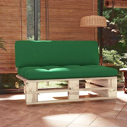 LIANGDONFC Muebles Jardin Exterior、sofas de jardinSofá Central de palets para jardín Madera pino impregnadaÈ il luogo perfetto per divertirsi con la famiglia e gli amici!