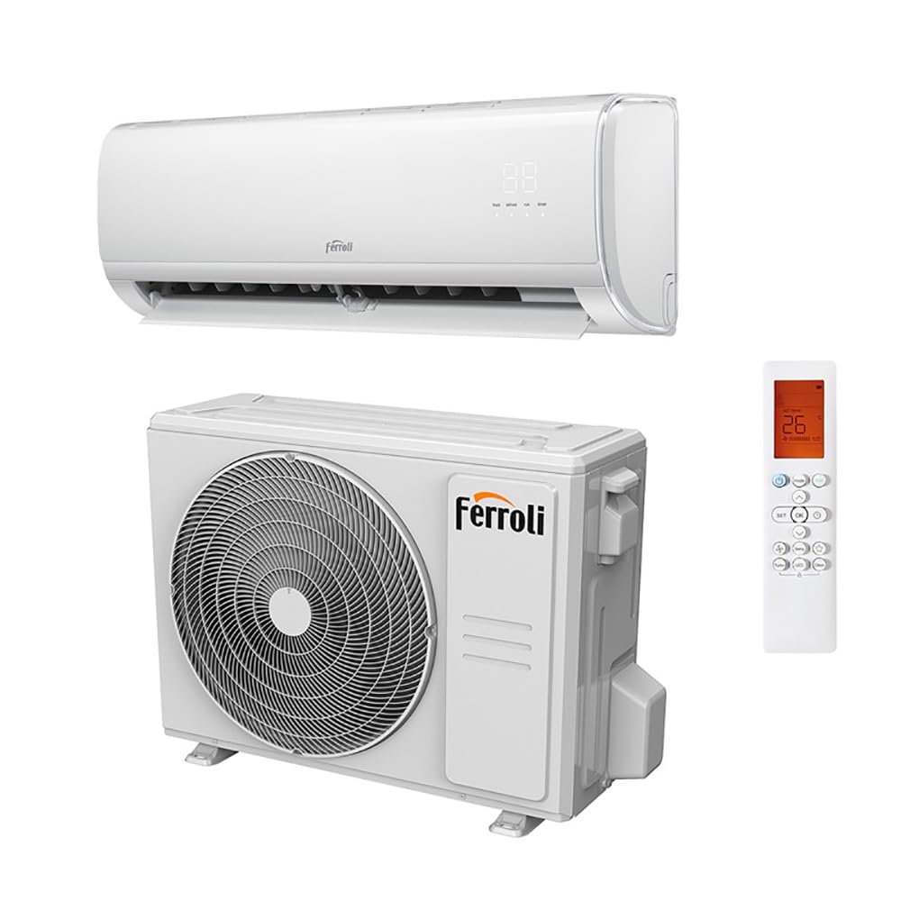 Ferroli Climatizzatore Monosplit Giada S Inverter 12000 btu R32 Wi-Fi Classe A++