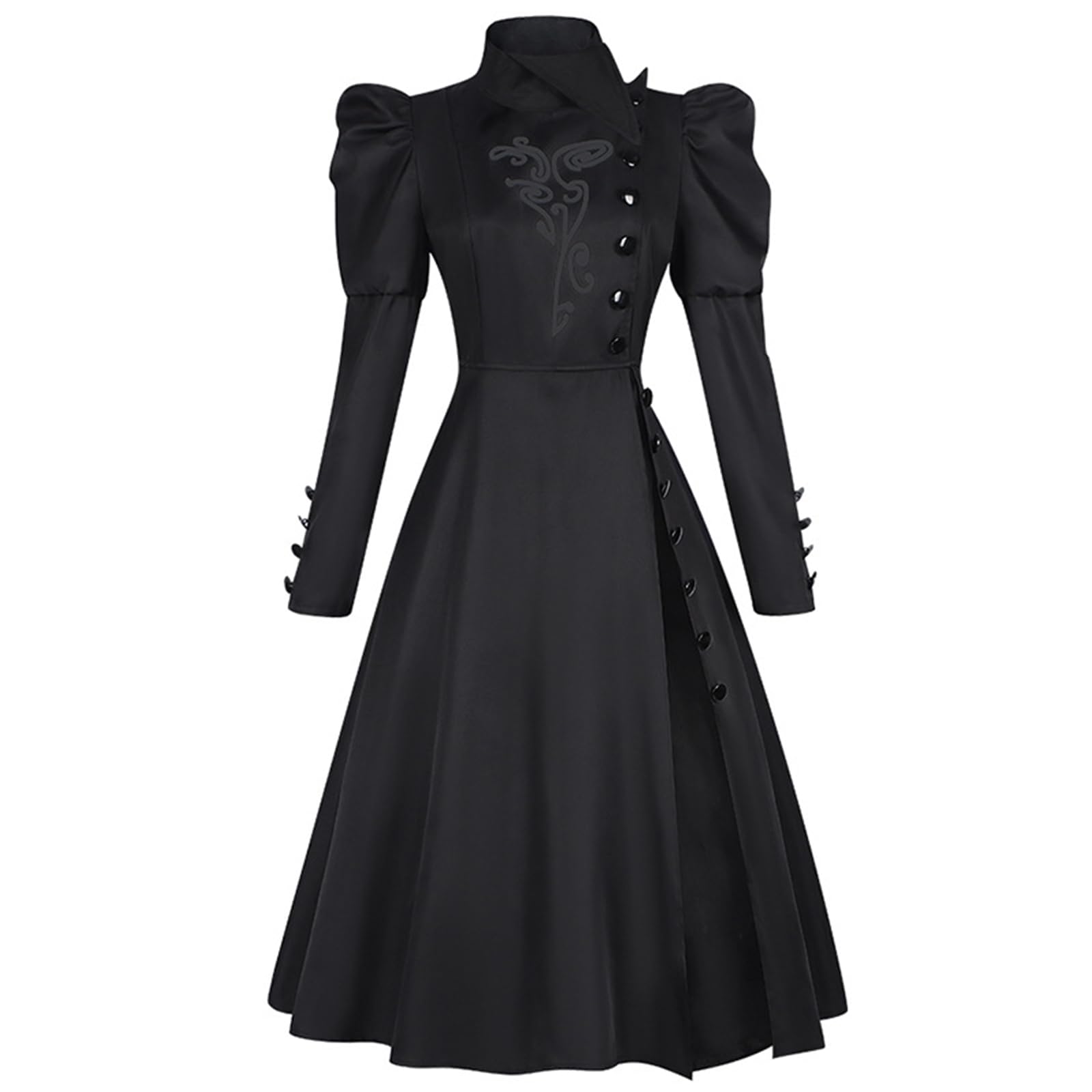 CR ROLECOS Witch Costume for Women Elphaba Wicked Witch Halloween Costume Adult Women's Witch Outfit Costume for Halloween S