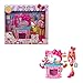 Sanrio Hello Kitty coffret Cuisine avec figurine et poupée Éclair, 25 accessoires, jouet pour enfant dès 4 ans, GWX05