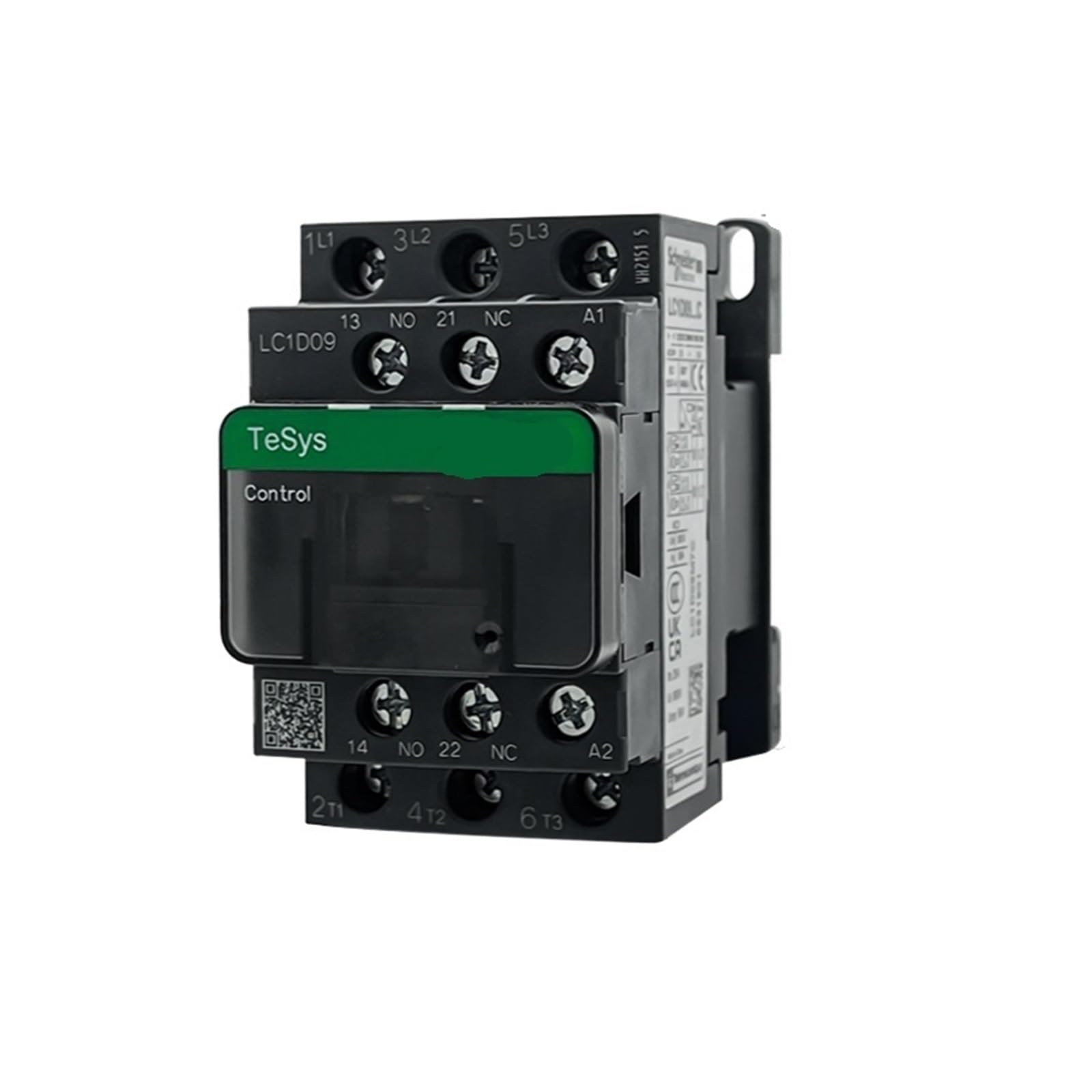 Contacteur tripolaire 380V LC1D09 pour commande de moteur triphasé