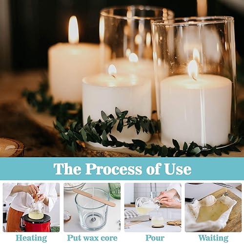 Cargen WAX PE-1LBWH Paraffin Wax For Candle-Making thumb #2