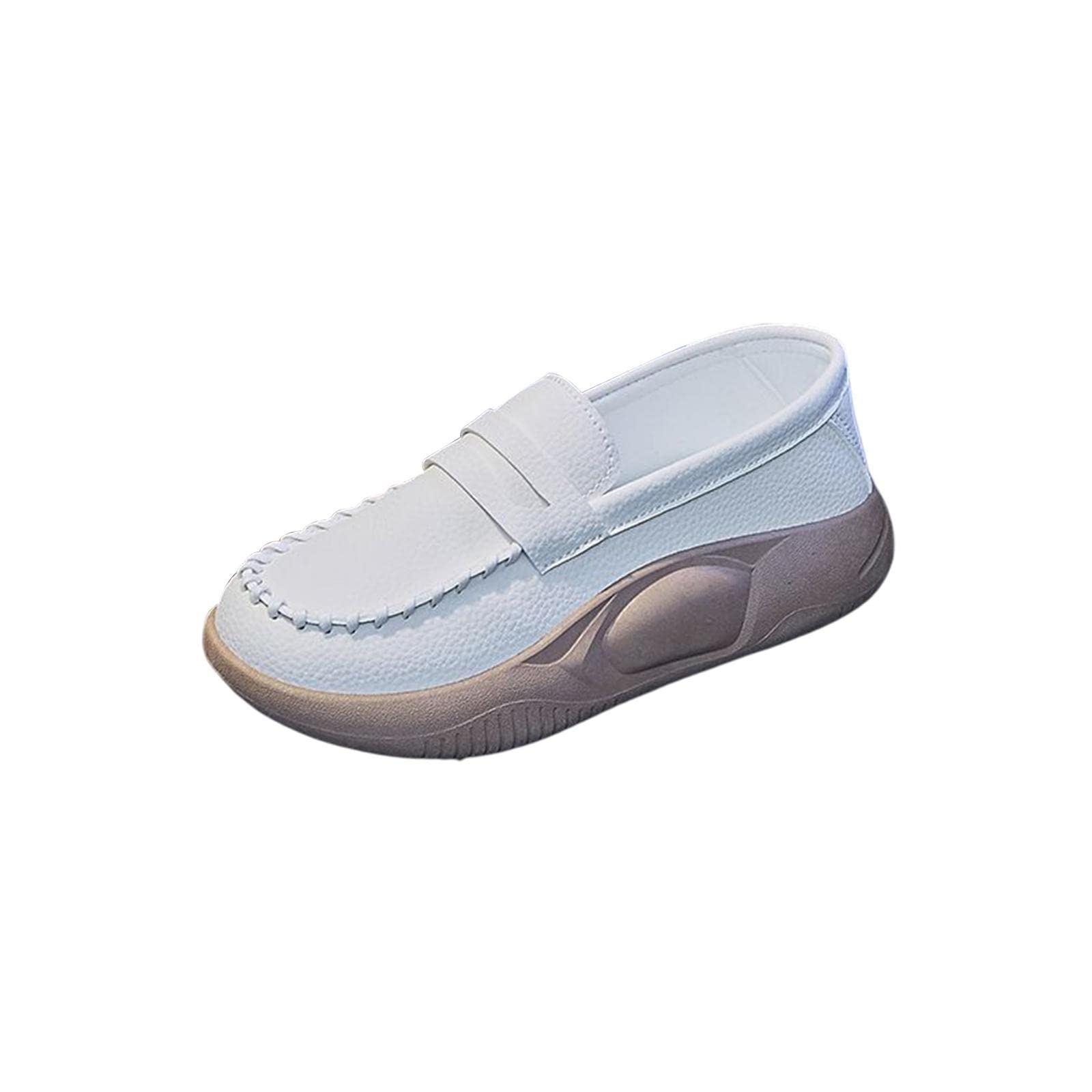 Casual Women Shoes Comfortable Slip On Soft for Indoor Outdoor Walking Beige 38|Clothing Shoes & Accessories | Womens Shoes | Flats & Oxfords|1 Pair Womens Shoes-image-43