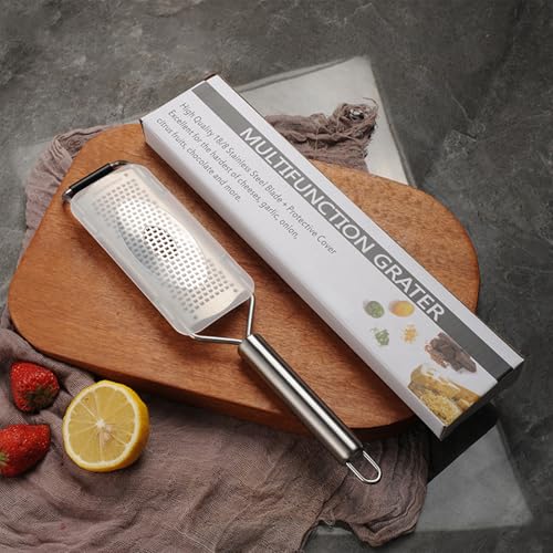 Rallador de acero inoxidable para queso y vegetales miniatura 6