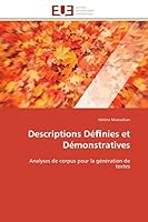 Descriptions Dé Nies Et Démonstratives 6131512469 Book Cover