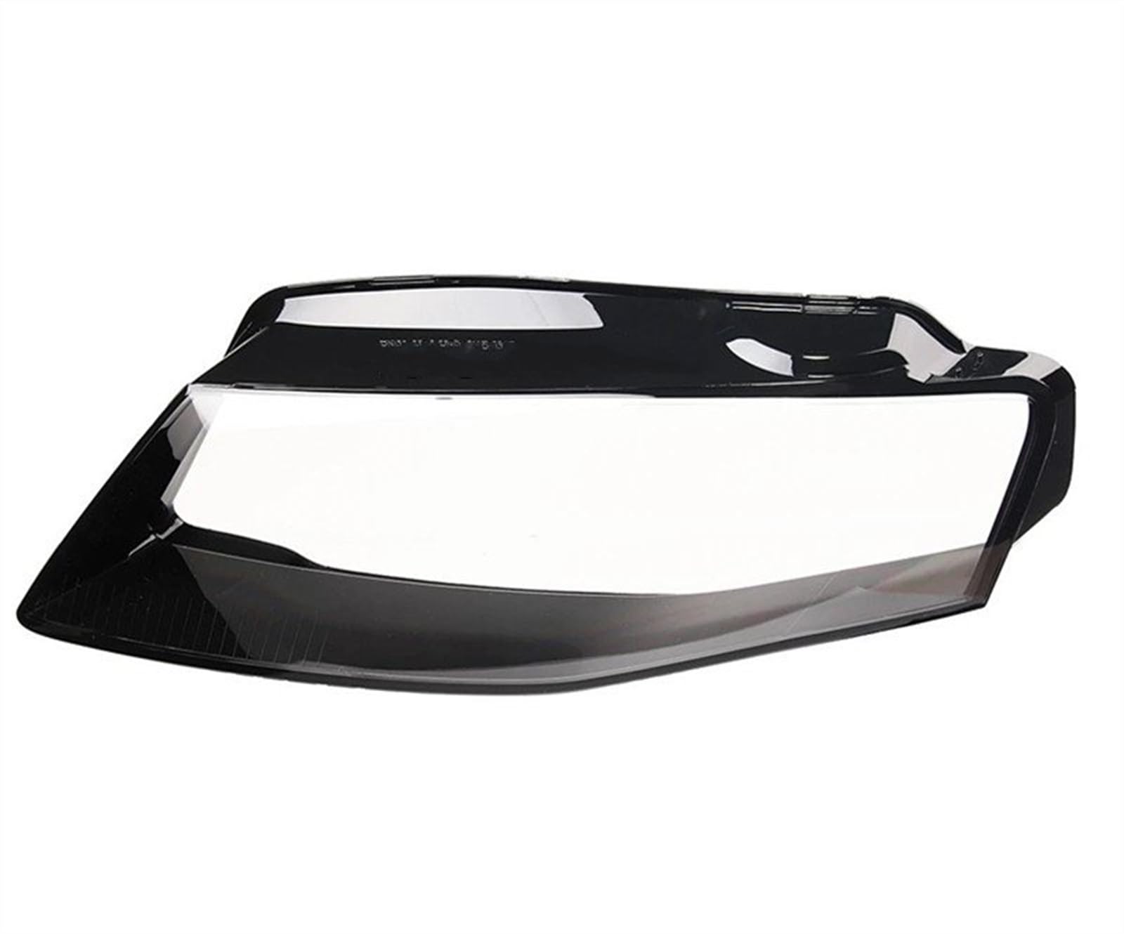 TREGOO Auto Copriobiettivo Faro Compatibile con A4 A4L B8 2009 2010 2011 2012 Copri Faro Anteriore per Auto Copri Faro Trasparente Custodia in Vetro Paralume Trasparente(Left)
