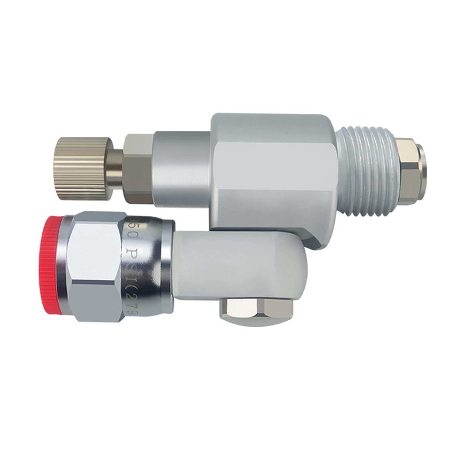 Raccordo per verniciatura ad alta pressione – Giunto connettore girevole | accessorio spray professionale | Rotazione in acciaio al tungsteno, controllo del flusso per le finiture degli armadi