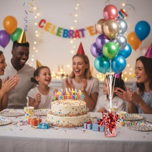 Moretreat balloon weights are perfect for parties, birthdays, weddings. Each pack includes 6PCS durable weights that easily decorate balloons and elevate any celebration.(Rose gold100g) by Moretreat - Used condition - Image 5
