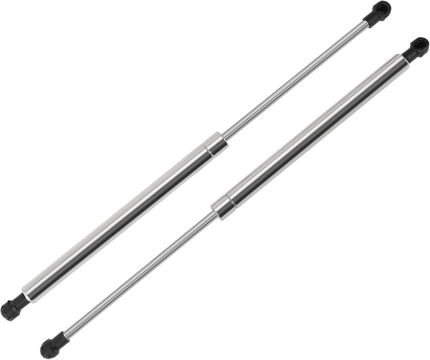 Motoforti 17inch Stainless Steel Lift Support Struts Marine Gas Spring 60lb/267N/27kg for Boat Hatch Window Door 2 Pcs