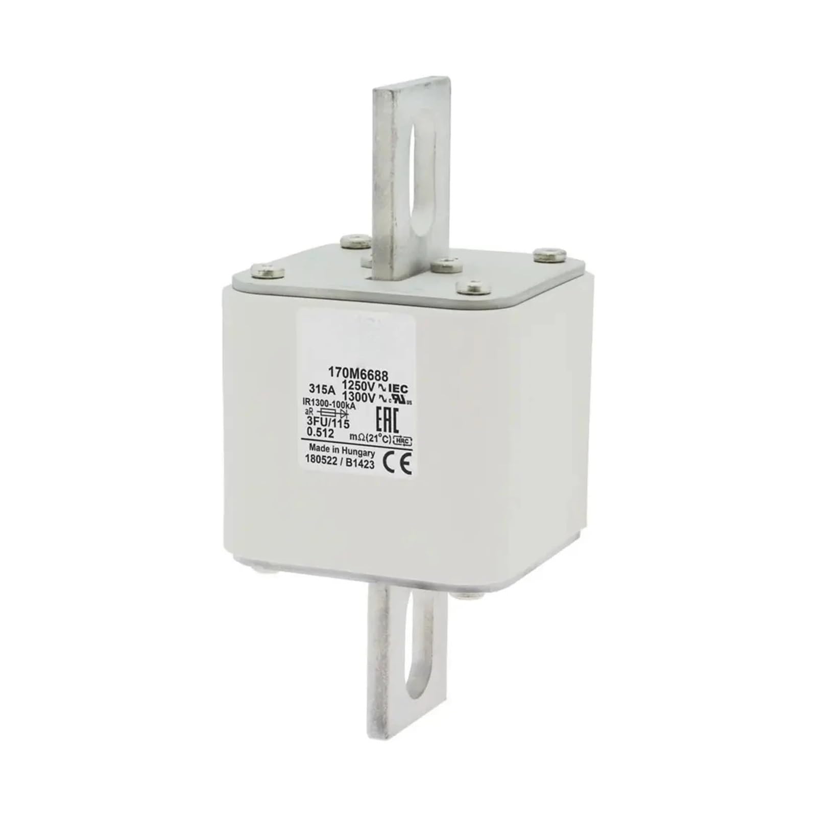 Fusible 170M6692 et modèles 170M6688 170M6689 170M6690 pour protection industrielle