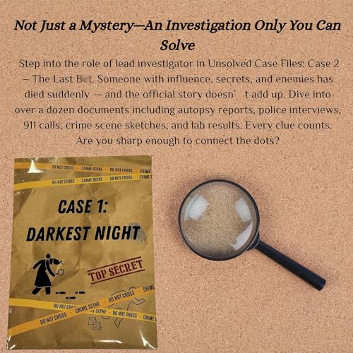 Stadtkrimis Exit Escape Stadtführung Generisch Detektiv Spiele,Logik-Krimi-Spielzeug | Logisches Deduktionsspiel - Für Erwachsene Und Heranwachsende Bei Familienabenden Sowie Nachtaktivitäten Camping Und