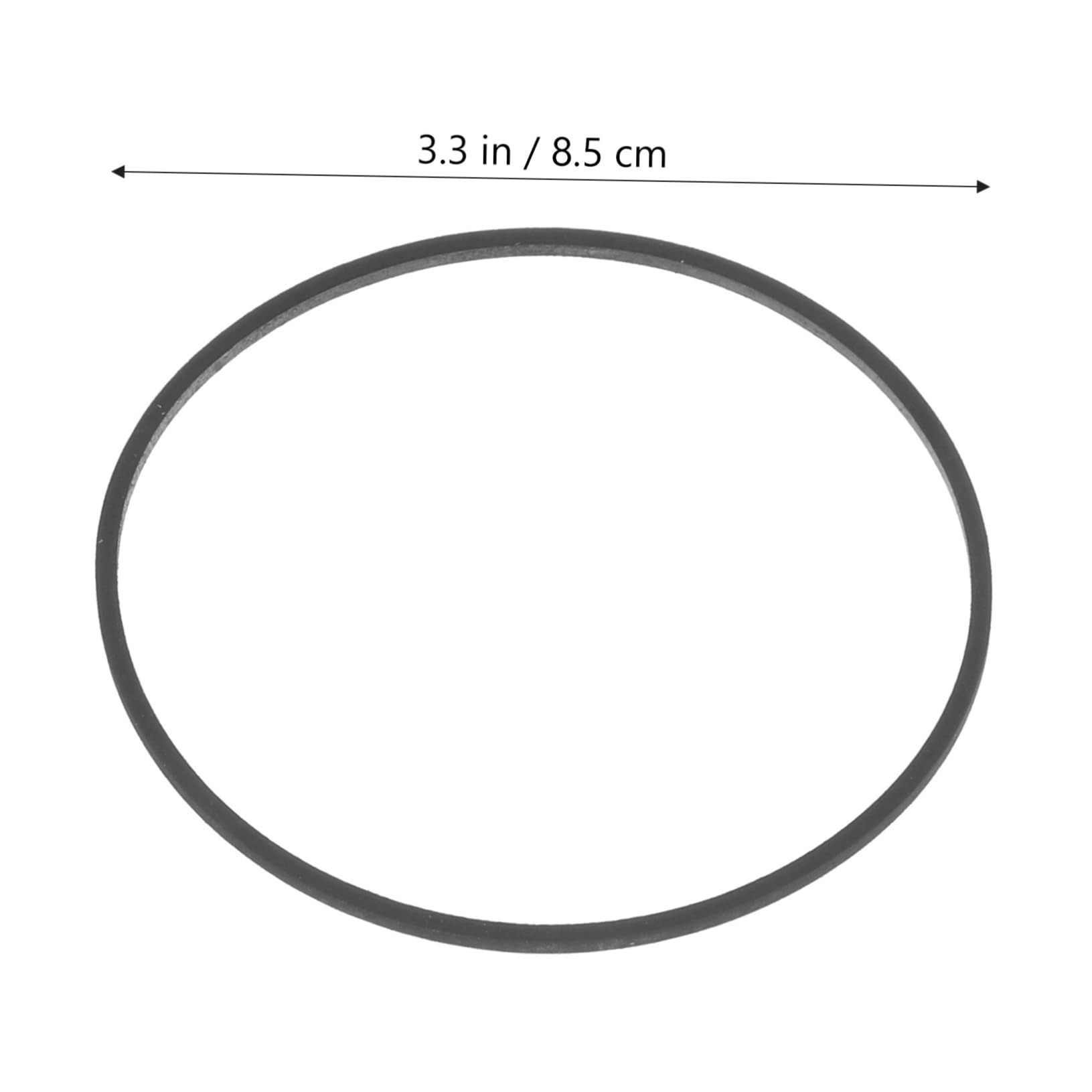 HEMOTON Replacement Cassette Player Belts Pcs Cassette Tape Player Belts Mm Square Rubber