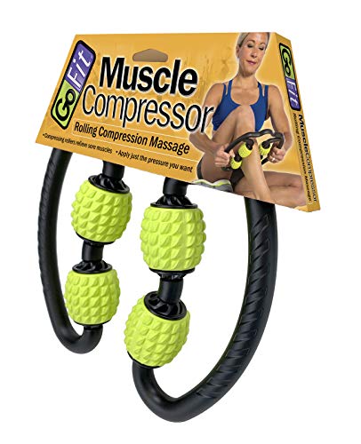 GoFit Compressor muscular GF-QUADR, verde