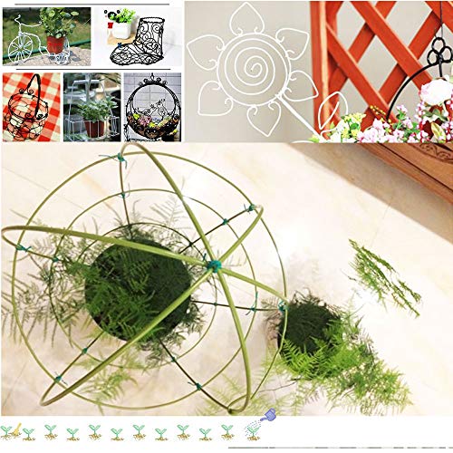 VIMOA Garden Twine Bonsai Training Wire 65 Feet 2mm Garden Twist Tie for Tomato Plants, Climbing Roses, Vines, Cucumbers, Squash and Wrapping Cords