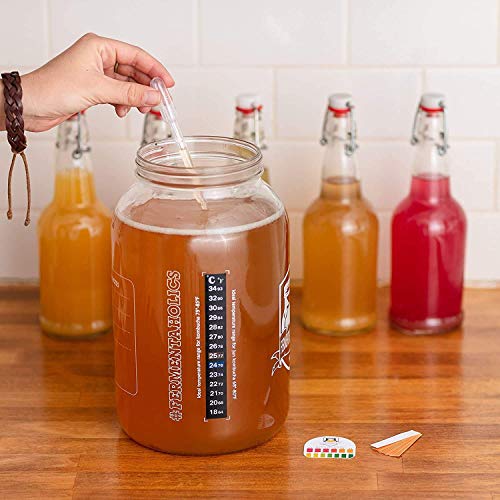 The Complete Kombucha Brewing Starter Kit with Culture | Fermentaholics USDA Certified Organic Making Kit (The Pro Kombucha Brewing Kit) | Kosher Certified - Thumbnail 7