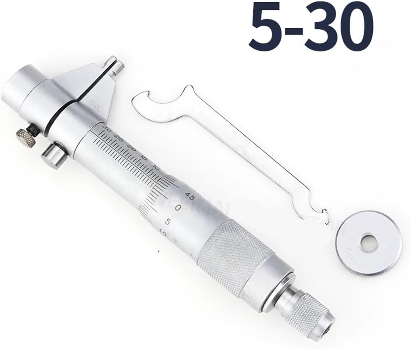 Internal Micrometer Inside Micrometer Measuring Tool Micrometric Gauge for Measurement Indoor Micrometer Internal Diameter Meter(5-30mm Inside)