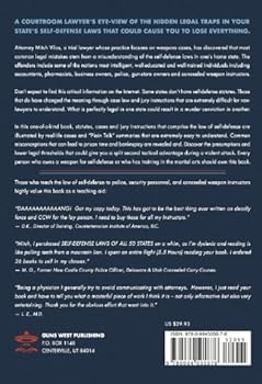 Paperback Self Defense Laws of All 50 States (2nd Edition) Book