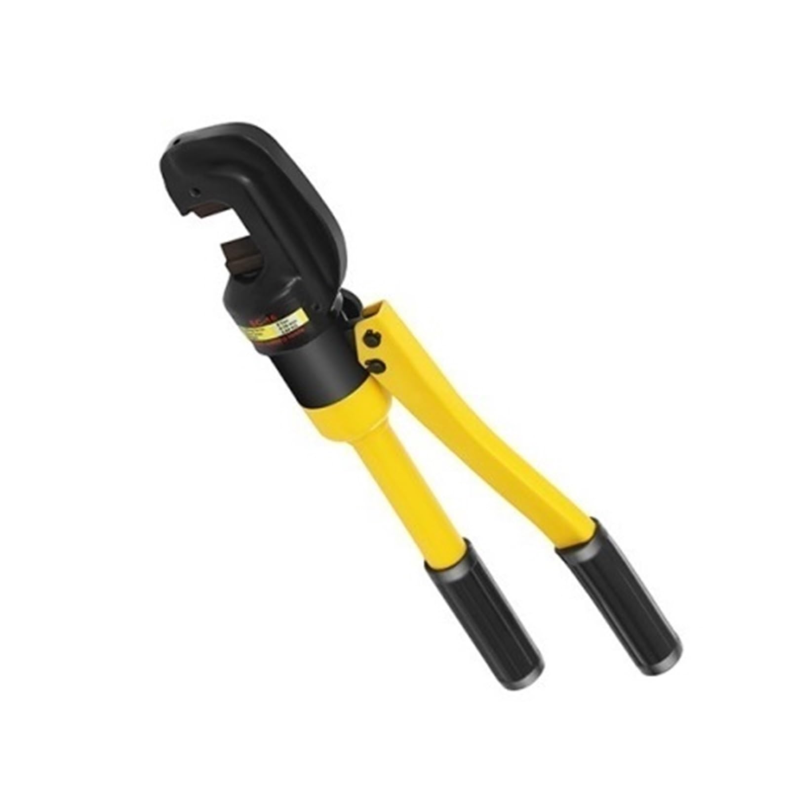 Bnvewr One Color Hydraulic Crimping Tool, Hydraulic Rebar Cutter Large Pliers Threaded Steel Bolt Cutters Construction Clamp Scissors 8Ton/17637Ibs