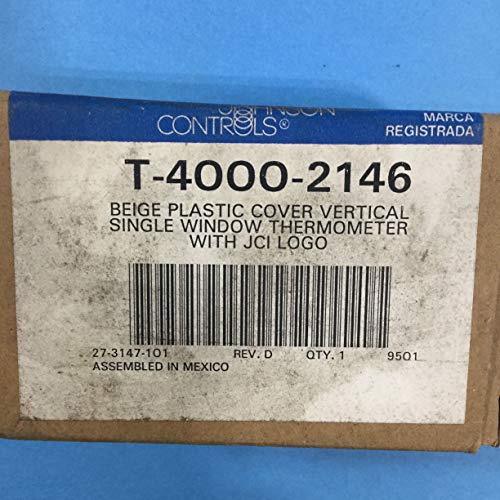 Johnson Controls T-4000-2146 Pneumatic Thermostat Cover, Beige #TOP3