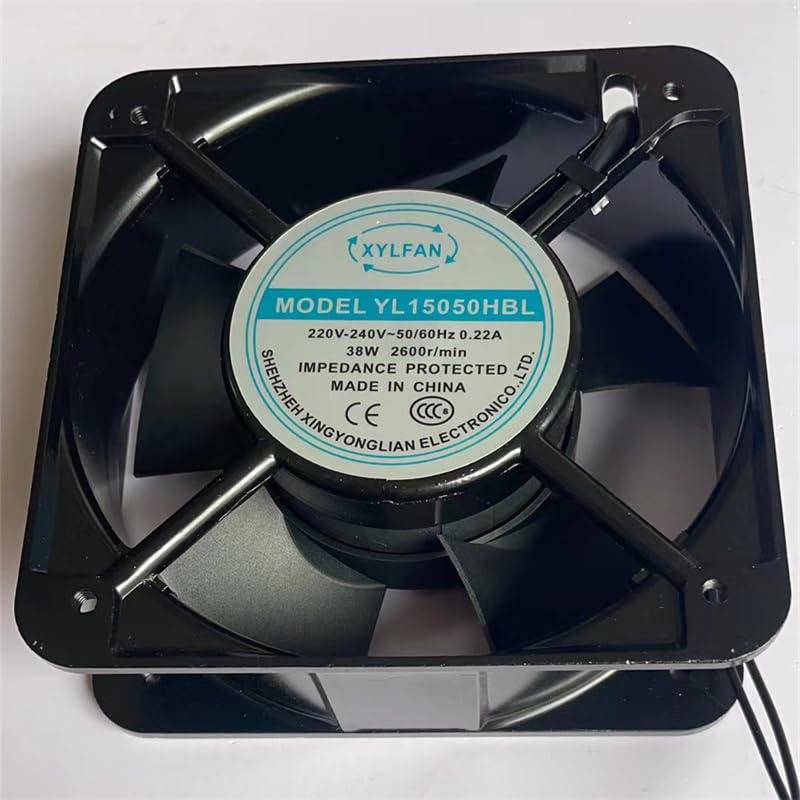 YL15050HBL Square 220v AC axial Fan Ventilador de refrigeración