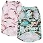 Sychien Hawaiian Dog Shirts,Quick Dry Summer Cooling Mesh