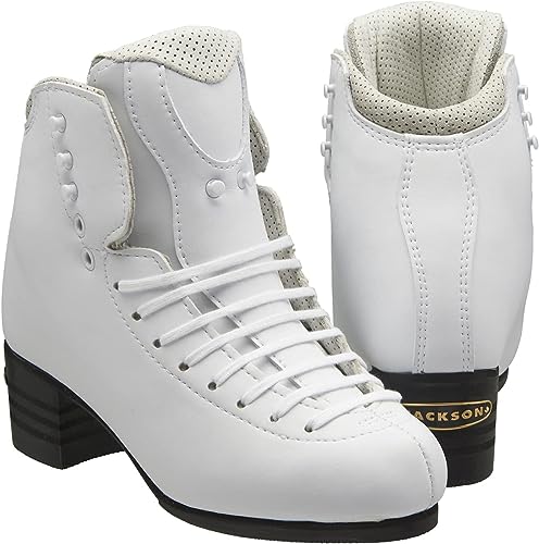 Jackson Ultima - Figure Skates - Supreme DJ5480 - White Size: Adult 7.5 / Width: Narrow (R, B)