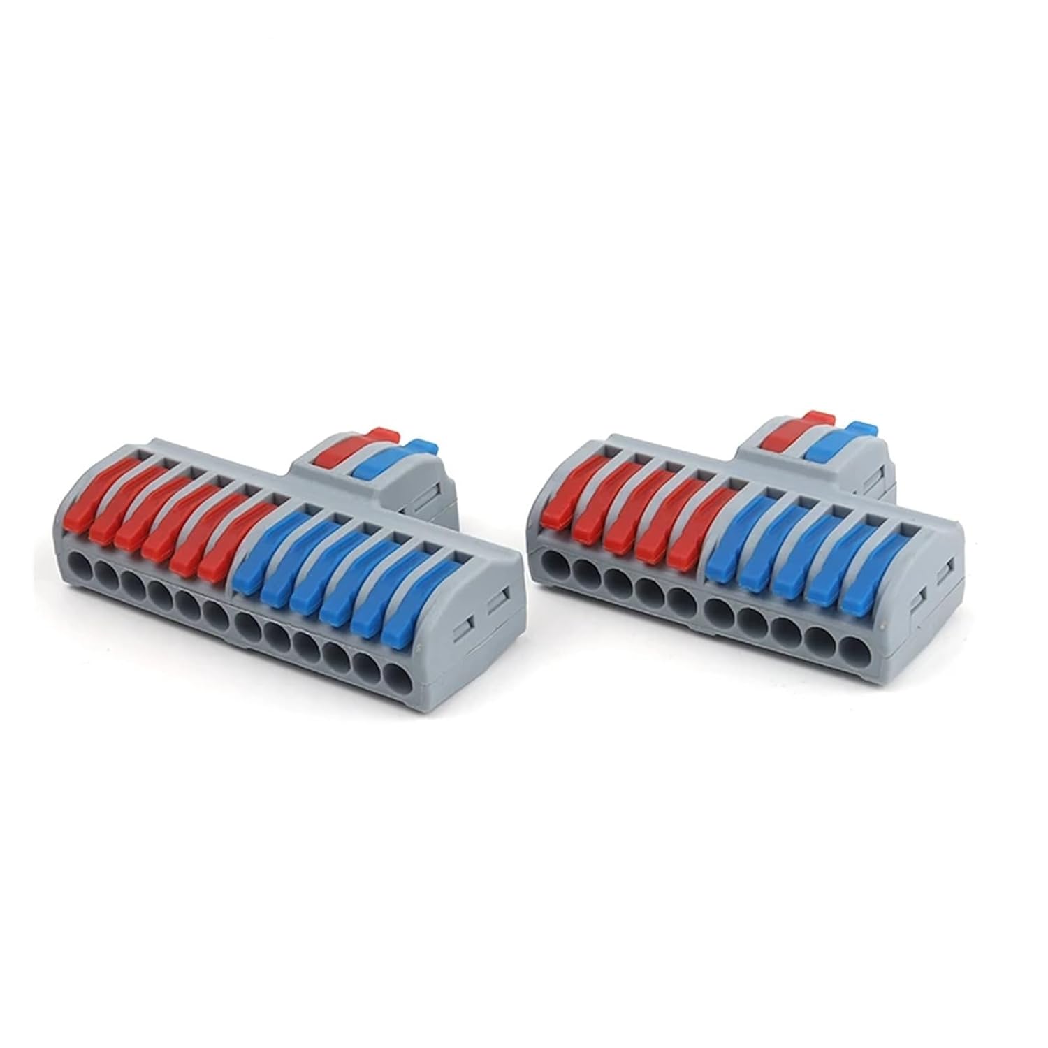 Electrical Connectors Universal Compact Push-in Conductor SPL Splitter Wiring Cable Connector Butt Terminal Block(SP-L62 5PCS)