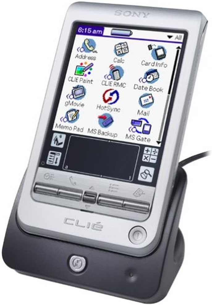 Sony CLIE PEG-T615C/S Handheld (Silver)