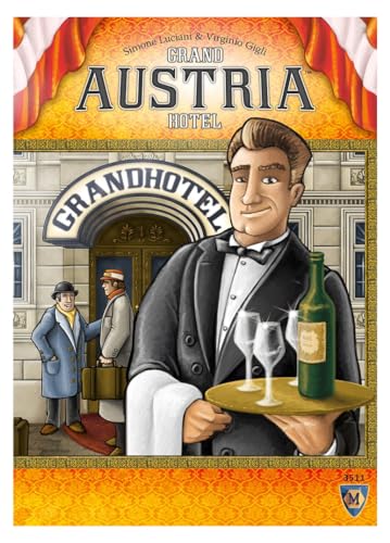 Lookout Games Grand Austria Hotel Board Game | Action Drafting Strategy Game for Adults and Kids | Ages 12+ | 2-4 Players | Average Playtime 60-120...