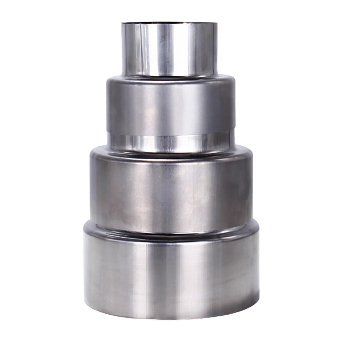 Adapter kominowy, 1 szt. Duża główka na małą główkę, stal nierdzewna(11cm~6cm)