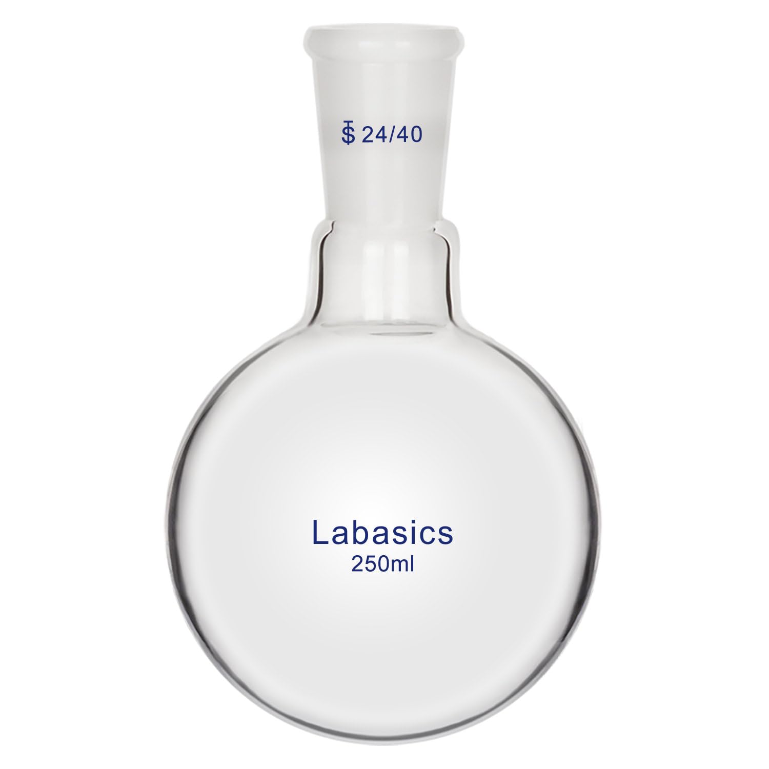 Labasics Round Bottom Flask, 100 ml, Borosilicate Glass, Transparent — Amazon image 7