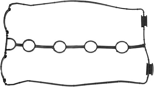 uxcell Juntas de tapa de válvula de motor para Chevrolet Aveo 1.6L 2004-2008 No.96353002 Negro