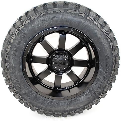 Wheel & Tire Package 20x12 Gear Alloy 726B Wheels 33x12.50R20 Achilles Desert Hawk X-MT Tires Trucks Offroad