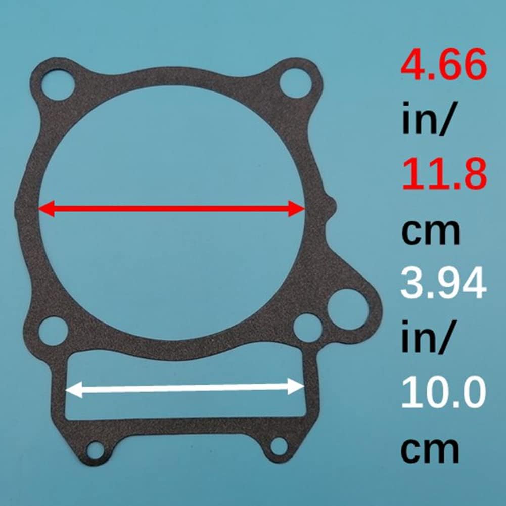 Top End Head Gasket Set Kit Compatible with Polaris Predator 500 2003 2004 2005 2006 2007 Outlaw 500 2006 2007 ATV 3087948 3089519 3087946 3087947 3087957 3088022 Z772