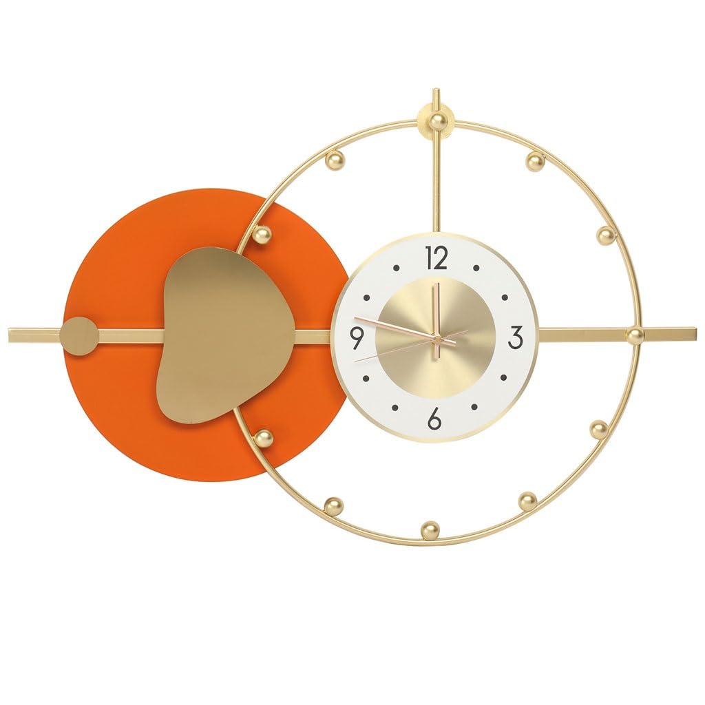 Horloge murale salon JFDBGU grande pendule moderne de chambre