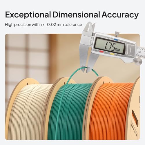 Image of ELEGOO RFID PLA 3D Printer Filament 1.75mm Beige 1KG