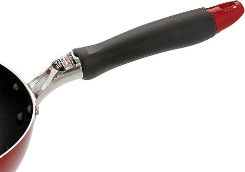 Vista 3 de Bestco IH ND-9453 Deep Frying Pan, 9.4 inches (24 cm), Red, Modena