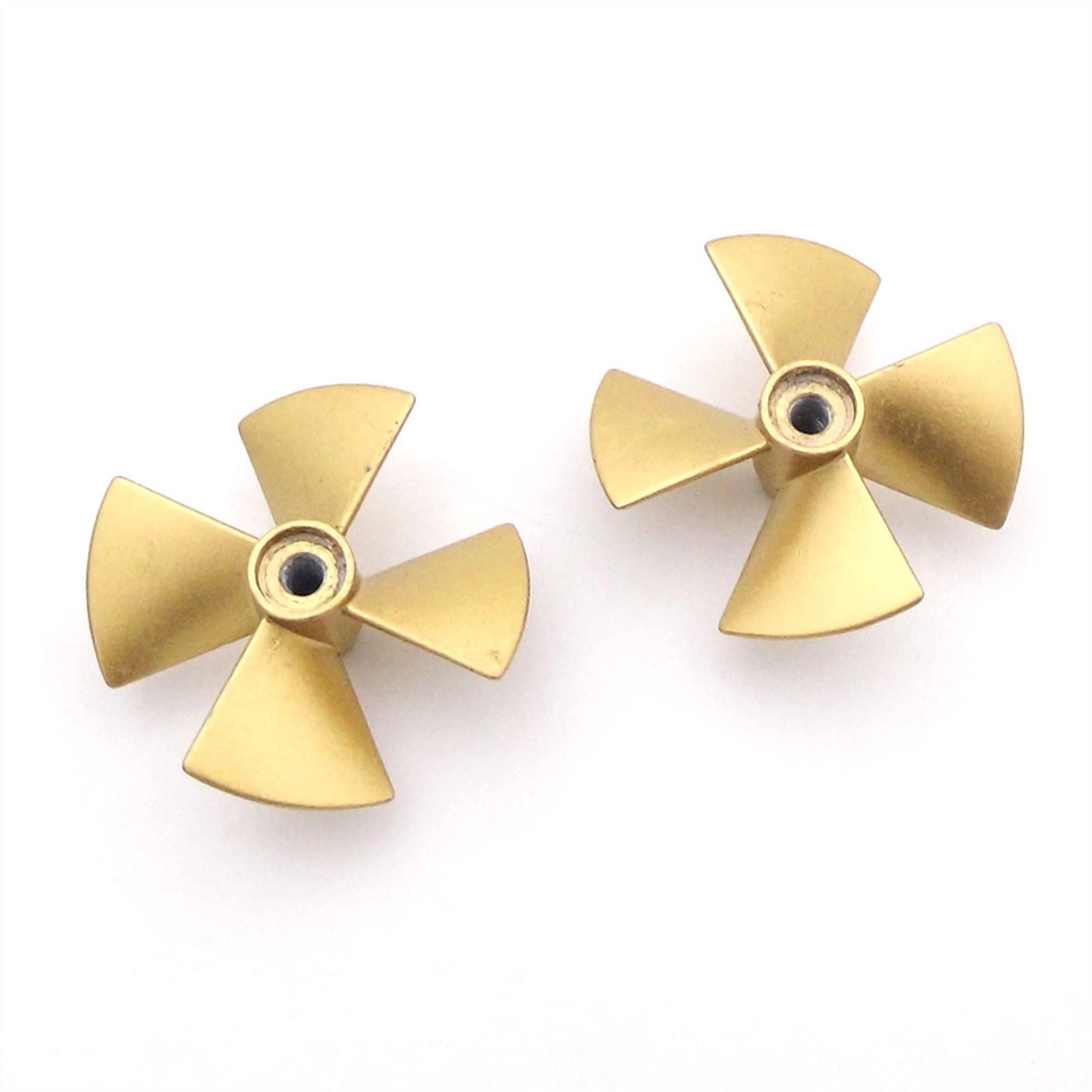 WUPEDI Hélice En Métal For Bateau RC, 4 Pales M4 30-50mm