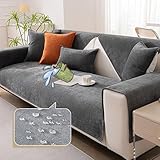 【APPLICATIONS MULTIPLES】Housse canapé 1 2 3 4 places convient aux canapés, canapés, causeuses, fauteuils inclinables et chaises, convient parfaitement aux meubles en tissu et en cuir et est facile à installer! Aucun autre accessoire nécessaire ! Il convient à toutes les saisons et n'est pas seulement utilisé pour la housse de canapé, mais également pour la couverture de canapé, le tapis de jeu pour bébé, le tapis de chambre, le tapis de sol, le tapis de banc de fenêtre, etc.