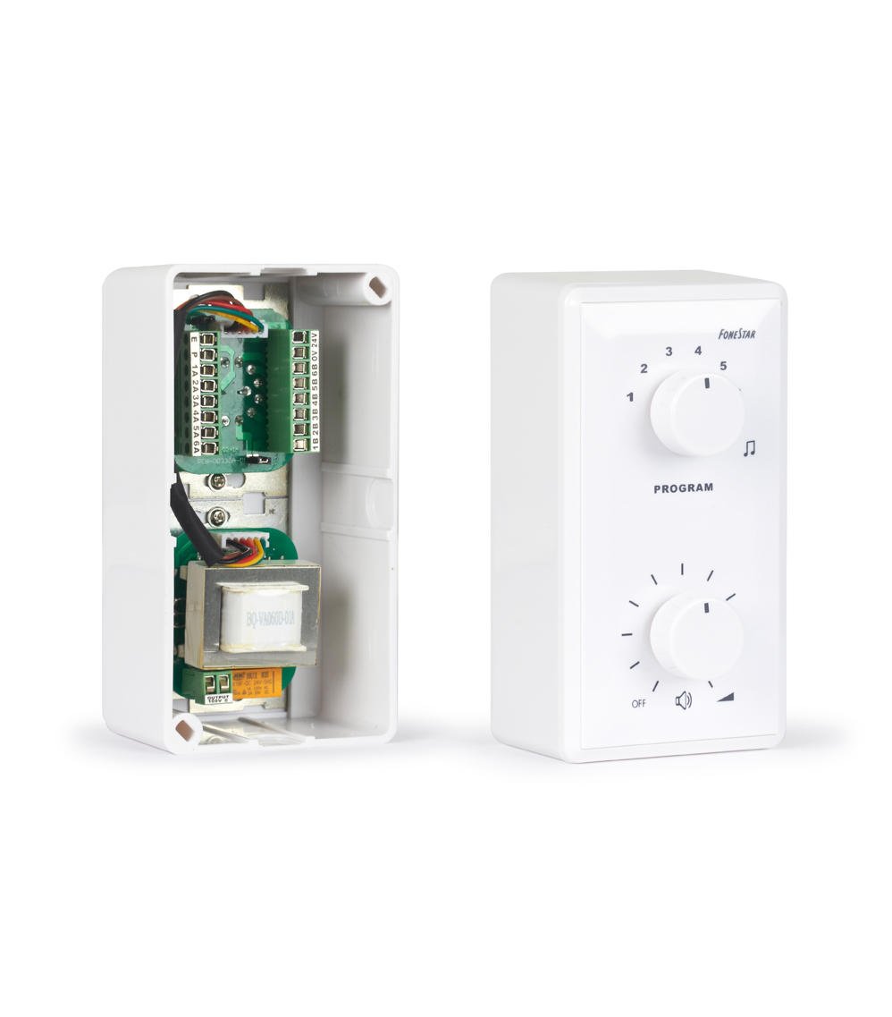 FONESTAR AT-260SR Atenuador de línea de 100 V con selector de entradas