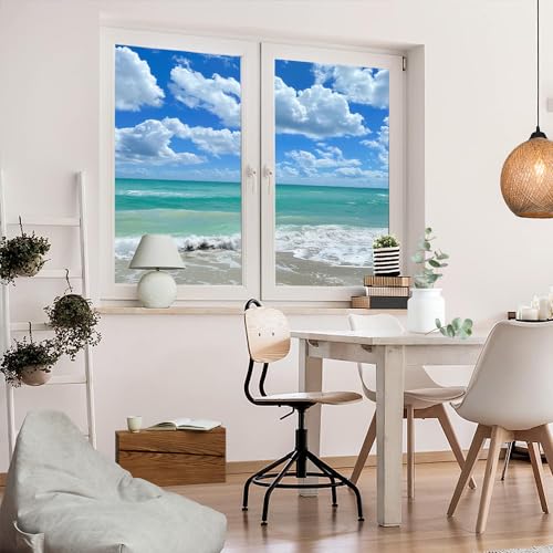 Película Decorativa Escarchada para Ventana 31.5x47.2 in x2 miniatura 5