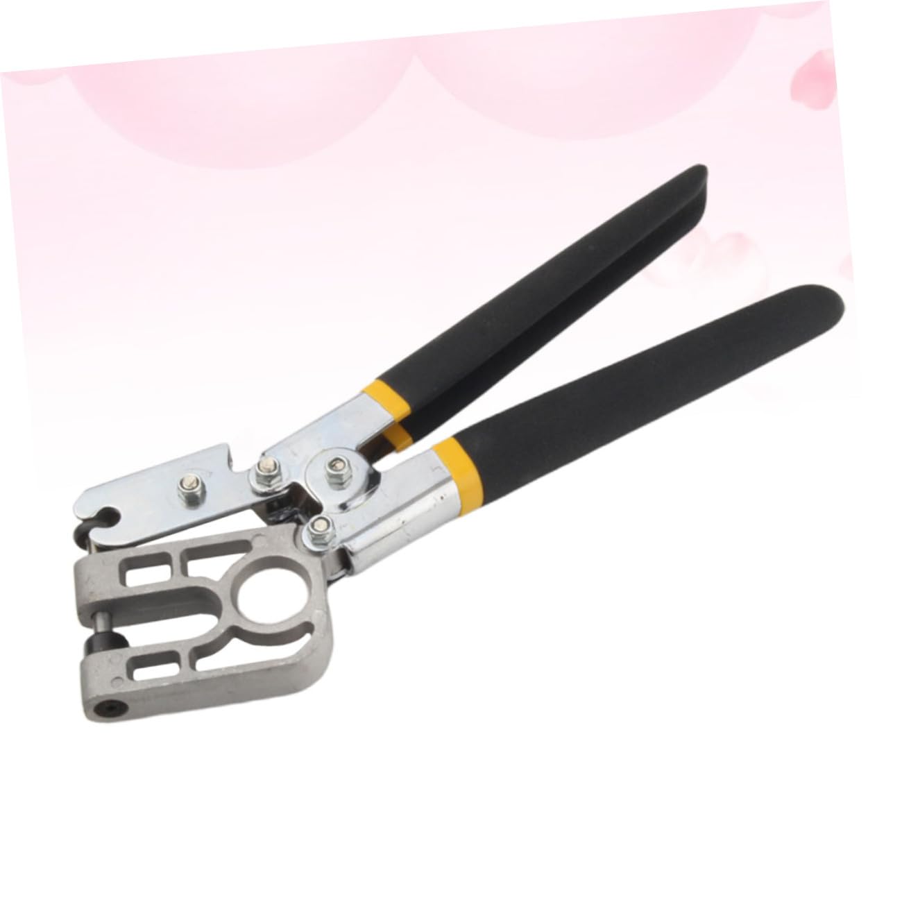 Ipetboom Alicate de Punzón de Acero para Unión de Perfiles Metálicos, Diseño Ergonómico Mango Antideslizante, Herramienta Manual para Montaje de Quillas en Paneles de Yeso Color Aleatorio