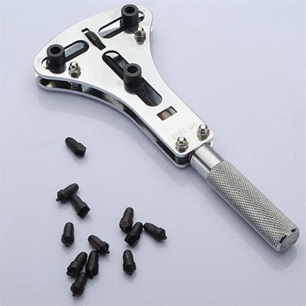 Herramienta de reparación de abridor de caja trasera de reloj, tornillo de extracción ajustable, llave de 16-48 mm (como se muestra 1)