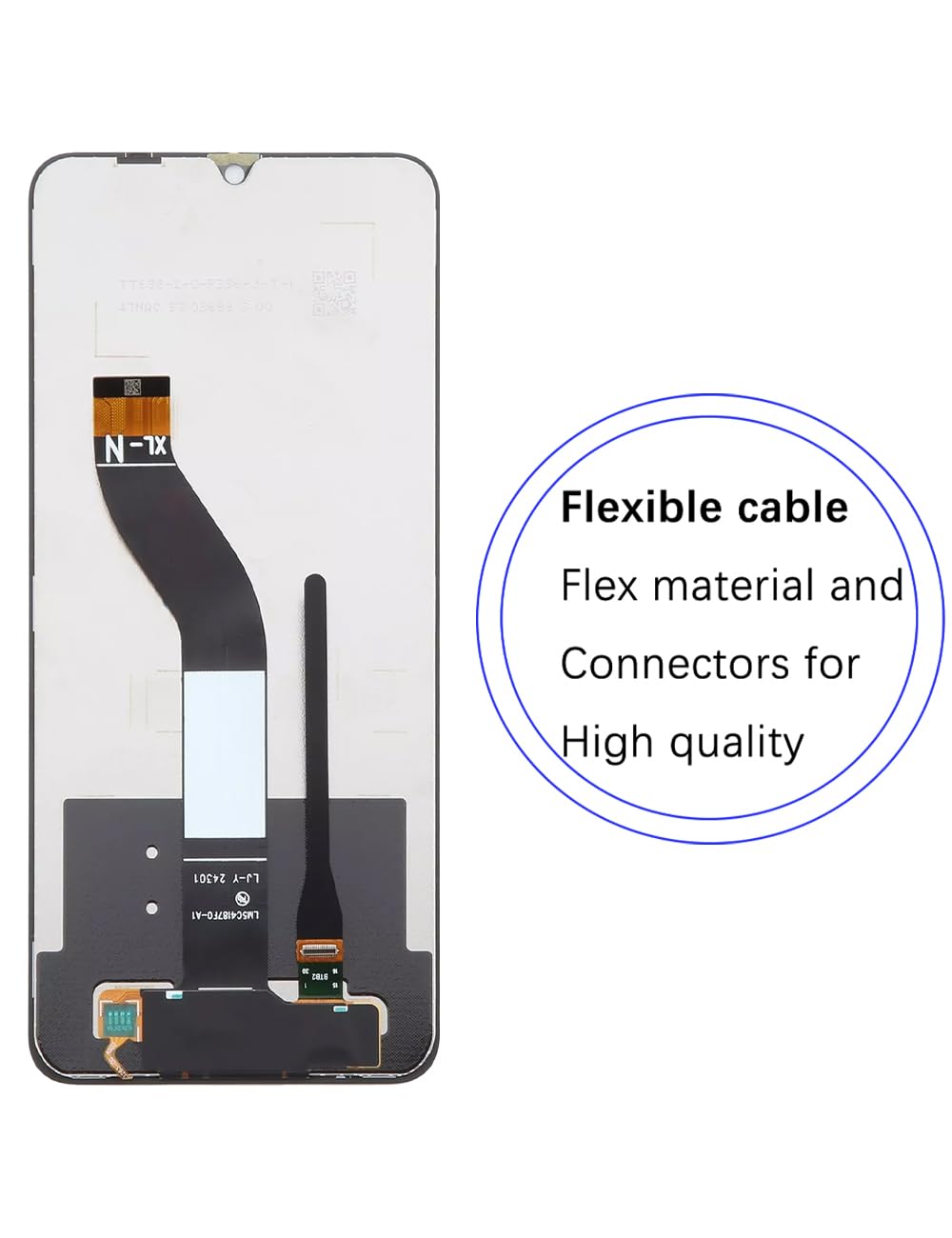 Écran pour Xiaomi Poco C75 4G/5G 23122PCD1G 23122PCD1I LCD Écran de Rechange 2410FPCC5G MZB0IDJIN Display Assemblée réparation Kit