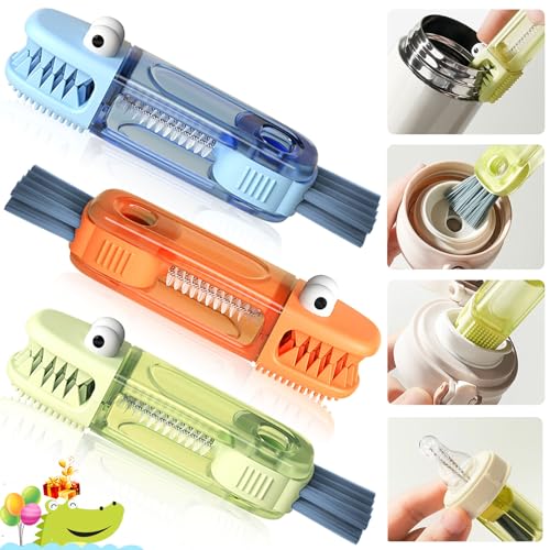 Pwjgppjv 4 IN 1 CUP LID CLEANING BRUSH Water Bottle Cleaning Brush cover