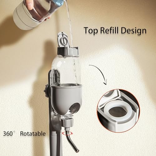 TOKAYIFE Pet Water Bottle for Cage Crate Water Dispenser for Small Animal Rabbit Guinea Pig Chinchilla Ferret Squirrel Hedgehog - Image 2