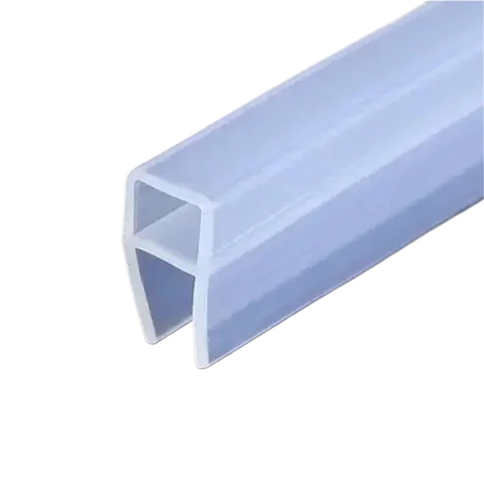 Junta Transparente para Ducha Tiras De Sellado For Puertas Vidrio En Forma H/F/U, Silicona, For Baño, Ducha, Burletes, Cinta(U,10M,10mm)