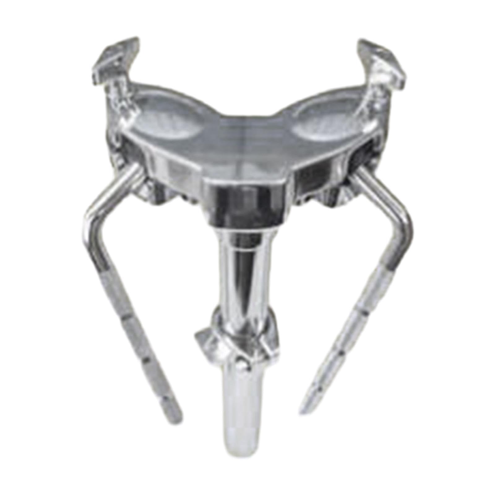 Soporte para tambor Tom, fácil de instalar, abrazadera de metal duradera, regalo para músicos con piezas de repuesto universales, accesorio de abrazadera doble para