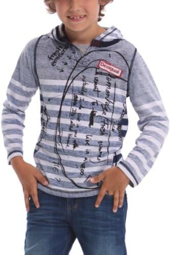 Hooded Long Sleeve Boys Tee shirt
