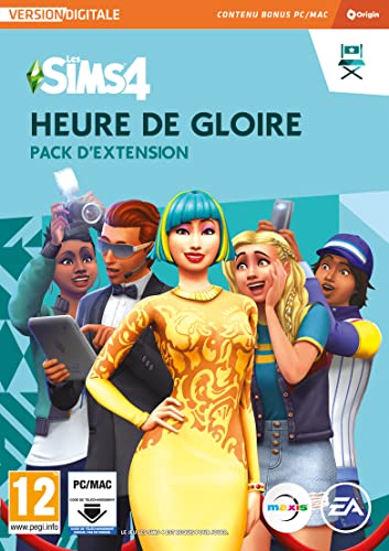 Les Sims 4 Heure de Gloire (EP6) Pack d'extension PCWin-DLC |Jeu Vidéo |Téléchargement PC |Code Origin |Français